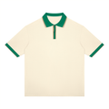 Unisex Color Block Polo Shirt